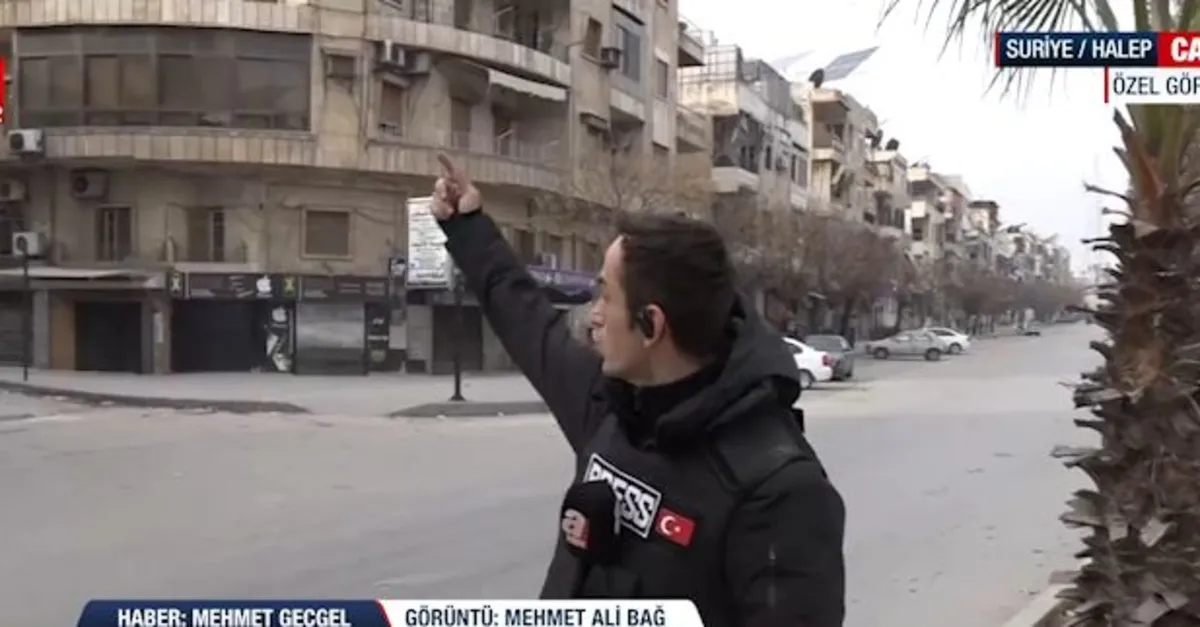 A Haber yayınında "drone" müdahalesi