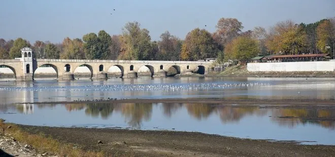 Edirne’de kuraklık alarmı! Meriç Nehri’nde korkutan görüntü
