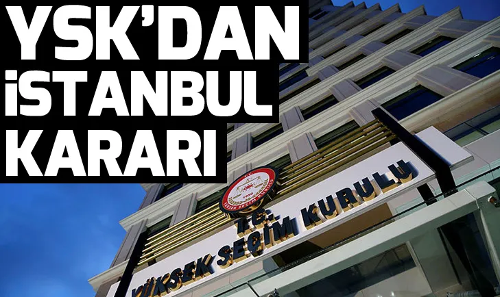 İstanbulda seçimler yenilenecek!