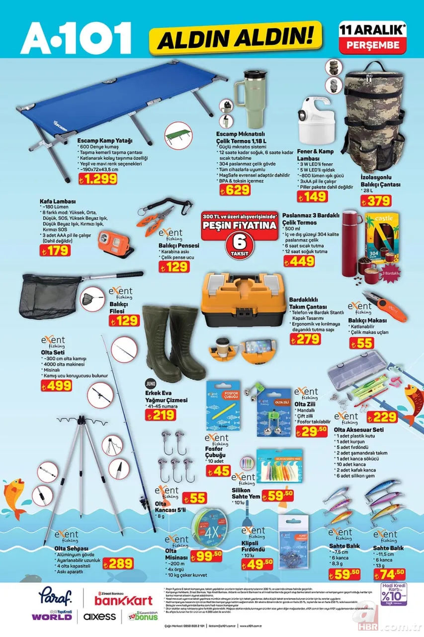 A101'e 11 Aralık’ta neler geliyor? Yeni aktüel liste yayınlandı: Su sebili, ısıtıcı 11