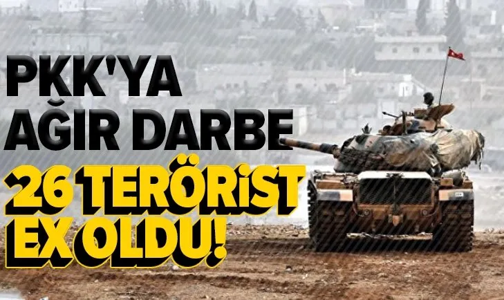 Son dakika: MSB duyurdu: Saldırı hazırlığındaki 26 terörist etkisiz hale getirildi
