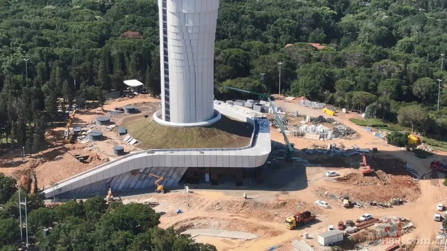 Çamlıca televizyon kulesinde sona yaklaşılıyor 13