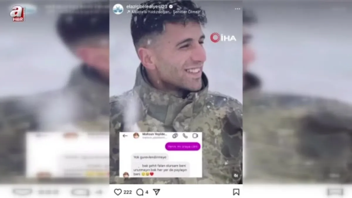 Elazığ Belediyesi şehit Mahsun Yeşildemir’in istediği yerine getirdi