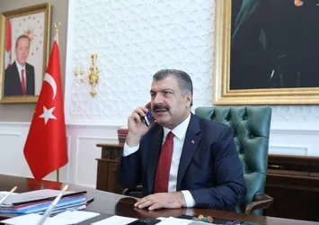 Sağlık Bakanı Fahrettin Koca Azerbaycan Sağlık Bakanı Oktay Şiraliyev ile görüştü