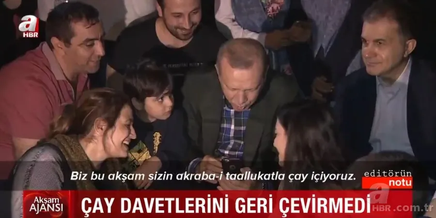 Başkan Erdoğan'ın vatandaşlarla renkli anları: Gittiği her yerde yoğun ilgiyle karşılandı 23