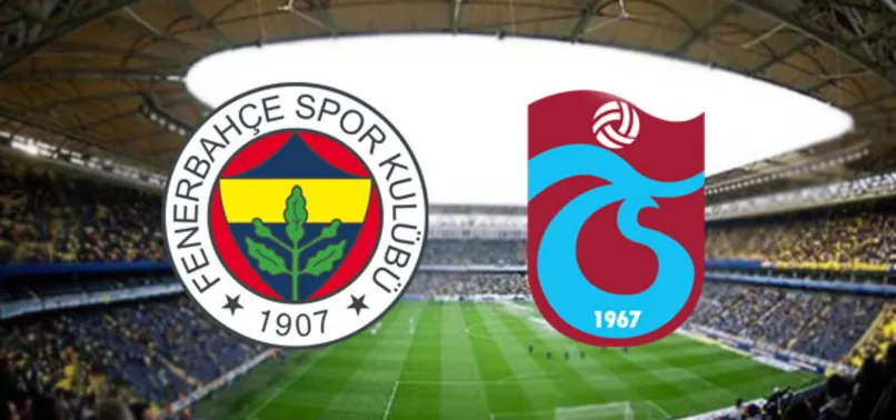 Fenerbahçe ve Trabzonspor'un ilk 11'leri belli oldu