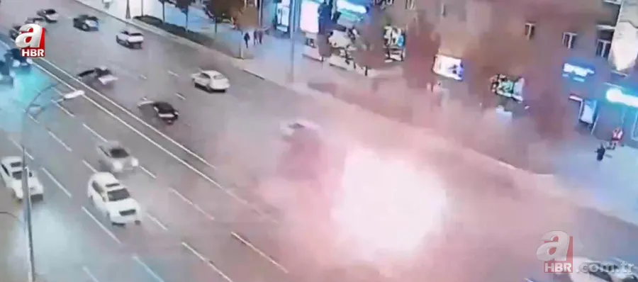 Trafikte dehşet anları! Alev topuna döndü 5