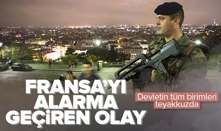 Fransayı alarma geçiren olay