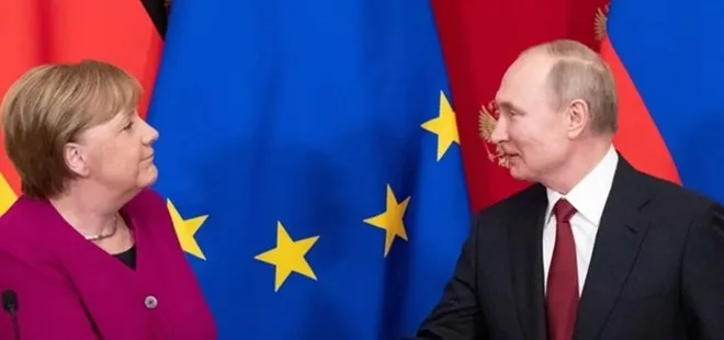 Rusya Devlet Başkanı Putin ile Almanya Başbakanı Merkel’in Moskova’da görüşmesi başladı