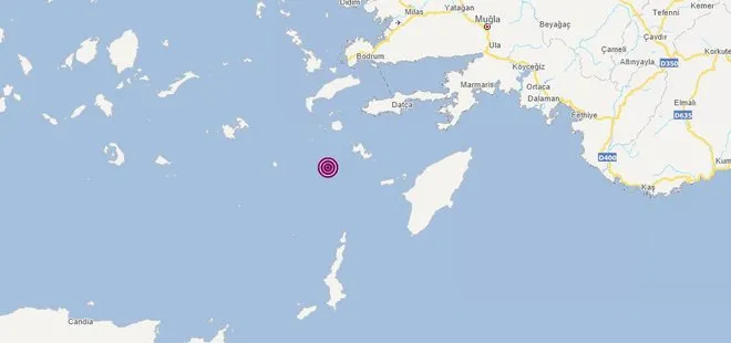 Son dakika: Ege Denizi’nde bir deprem daha! Datça 4.2 ile sallandı | AFAD son depremler