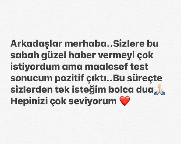Levent Dörter'in koronavirüs test sonucu pozirtif çıktı! Kötü haberi sosyal medyadan duyurdu - 1