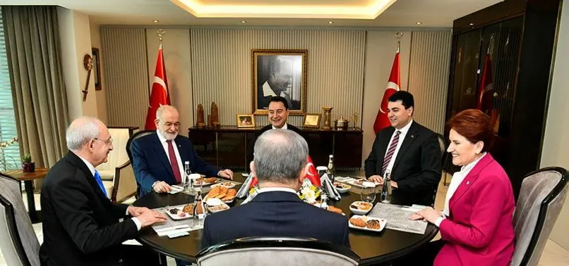 Yandaş medyanın da umudu kalmadı! Sözcü 6'lı masayı tiye aldı: Eyy aday! Geldiysen 6 kez masaya vur