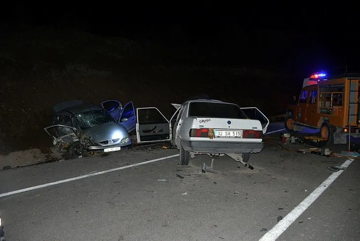 Burdur’da feci kaza! Şehit babası trafik kazasında hayatını kaybetti