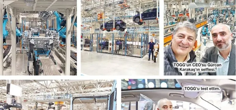 TOGG fabrikasını gezen İsmail Saymaz'dan övgü: Başkan Erdoğan'ın ısrarı olmasa TOGG'un yaşaması mümkün olmazdı