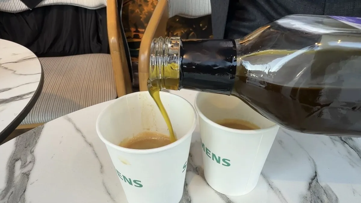 Zeytinyağı ve kahve aynı fincanda buluştu: “Oldukça karakteristik bir tat, herkes denesin”