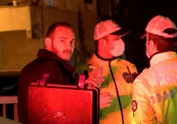 Bariyere çarpan lüks cip hurdaya döndü!
