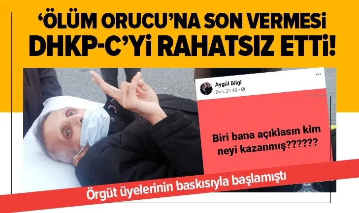 DHKP-C; İbrahim Gökçek’in 'ölüm orucu'na son vermesinden rahatsız olmuş