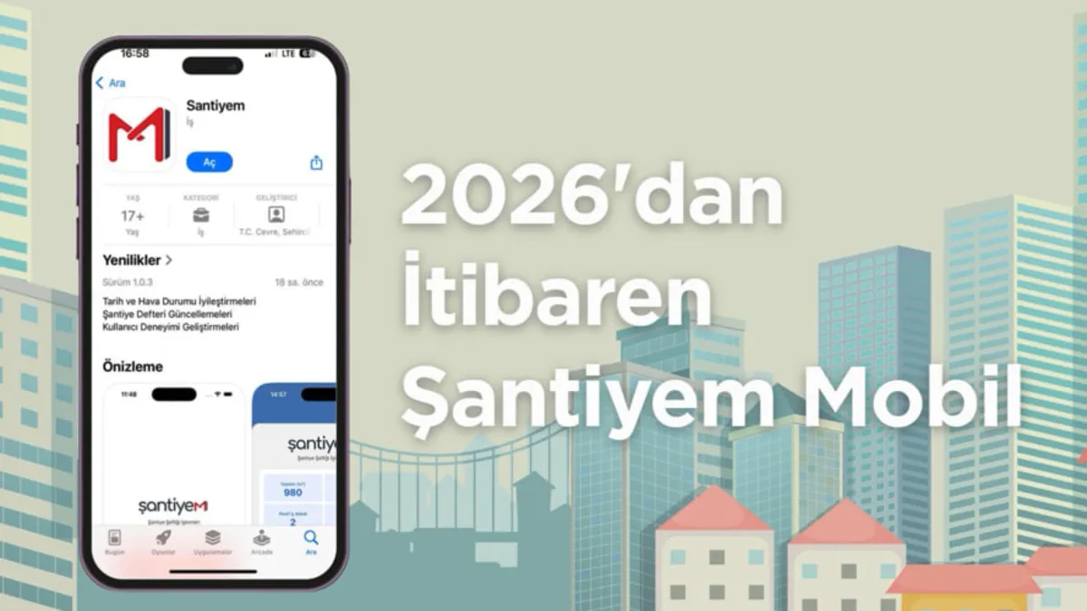 Şantiyelerde dijital dönem başlıyor! 1 Ocak 2026’da zorunlu olacak