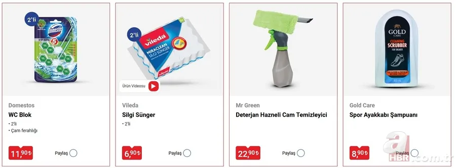 11 Mayıs BİM aktüel ürünler kataloğu: Bu hafta BİM'de hangi ürünler indirimli? Temizlik ve şarküteri ürünleri... 6