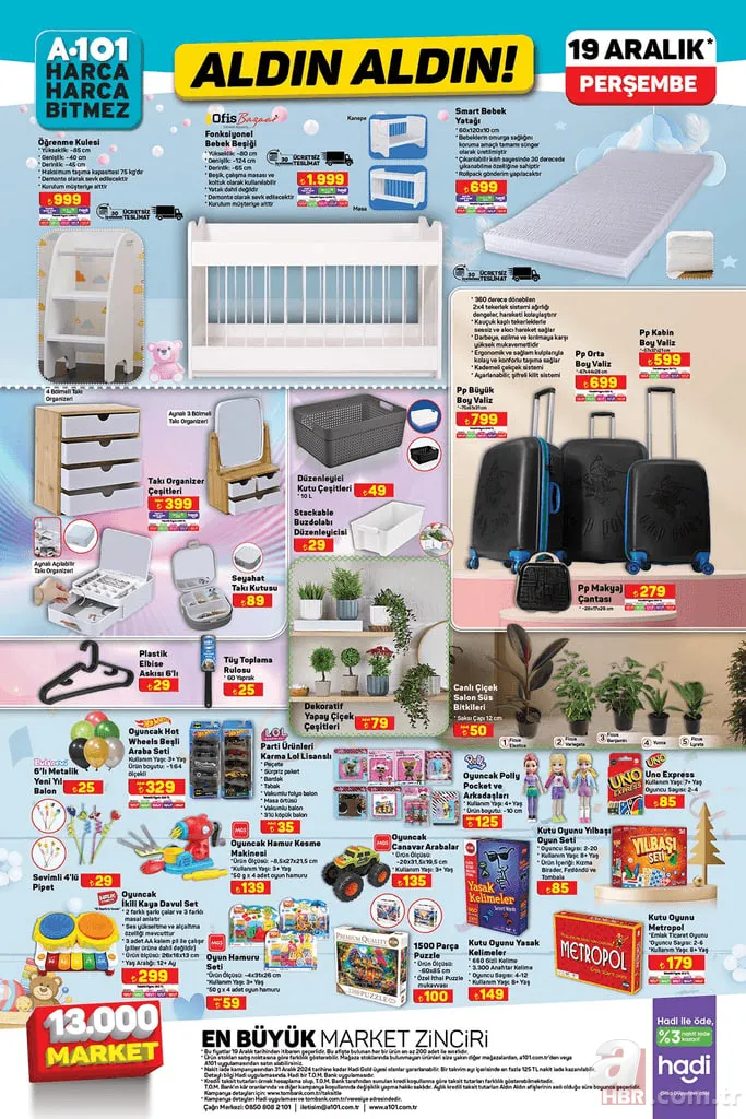 19 Aralık A101 Aktüel Katalog! Aktüel ürünler listesinde hangi ürünler var? Halı yıkama makinesi, meyve sıkacağı, ısıtıcı 7