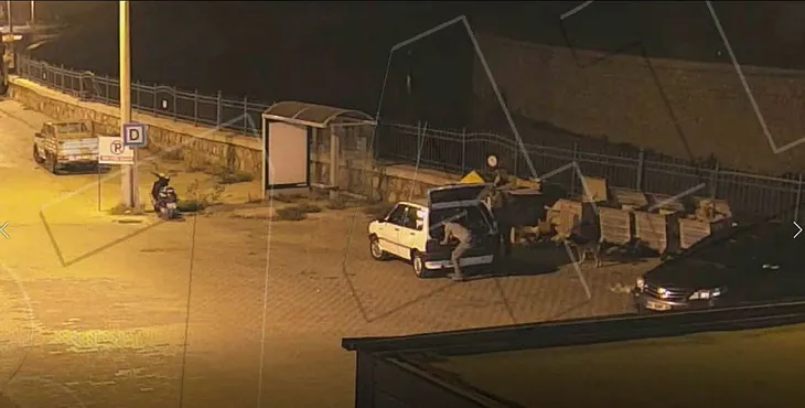 Muğla'da maket polis aracının tepe lambasını çalan iki kişi gözaltına alındı - 3