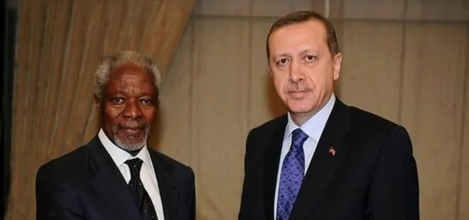 Erdoğan, Arakan için Kofi Annan ile görüştü
