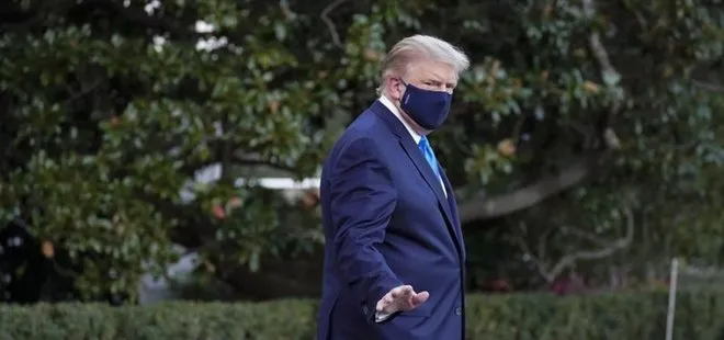 Son dakika: Koronavirüse yakalanan ABD Başkanı Trump’tan açıklama