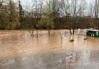 Bartın’da yoğun sağanak yağış taşkınlara sebep oldu