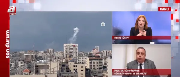 İsrail Gazze’de yasaklı fosfor bombası kullandı! İşte o anlar…