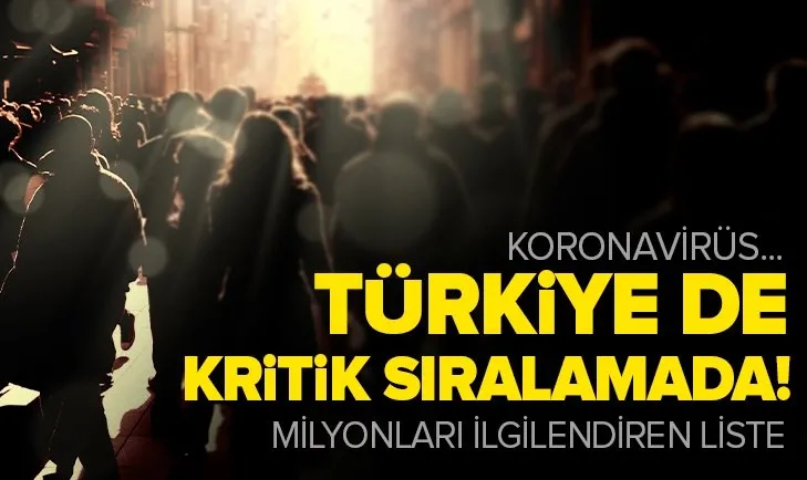 Milyonları ilgilendiren koronavirüs listesi güncellendi! Türkiye vaka sıralamasında kaçıncı sırada? Türkiye'de koronavirüste son durum