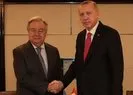 Guterres’ten Başkan Erdoğan’a teşekkür