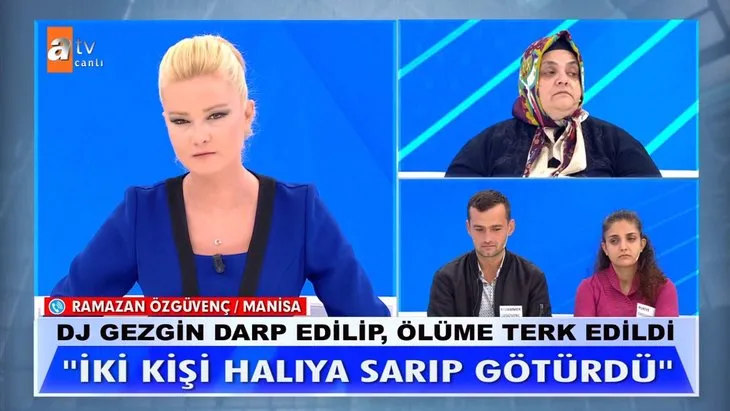 Müge Anlı’da aranan DJ Gezgin darp edilip ölüme terk edildi! Canlı yayında ihbar geldi: “Gömüldüğü yeri biliyorum dedi”