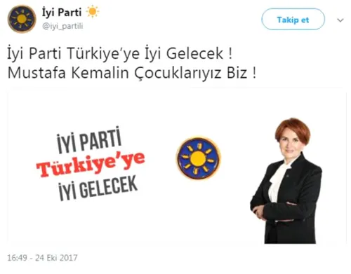 Meral Akşener'in yeni partisinin logosu ve sloganı çalıntı çıktı! - 2