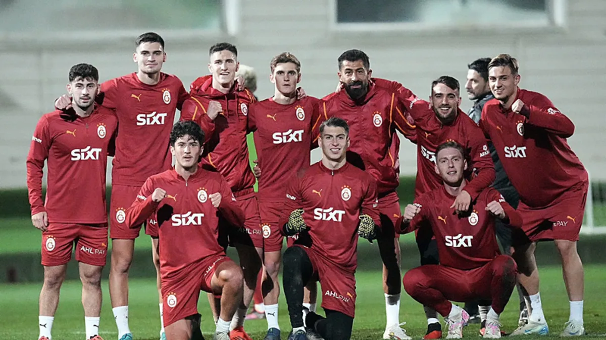 Galatasaray AZ Alkmaar maçı hazırlıklarına başladı