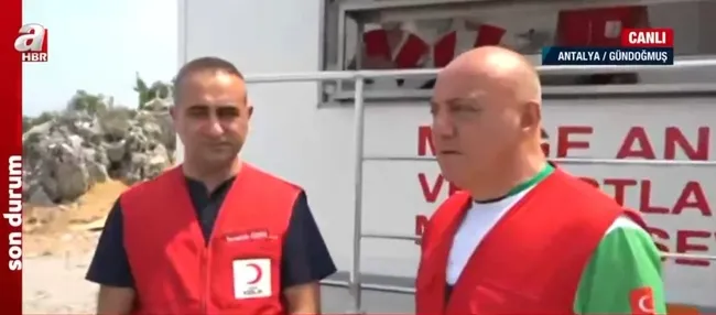 Türk Kızılayı afet bölgesinde! Tüm ihtiyaçların karşılanması için ekipler sahada