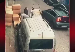 POLİS DEPOYA ÇÖPLERDEN ULAŞTI