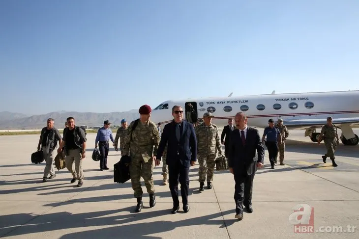Milli Savunma Bakanı Hulusi Akar’dan Dağbaşı Üs Bölgesi’ne ziyaret