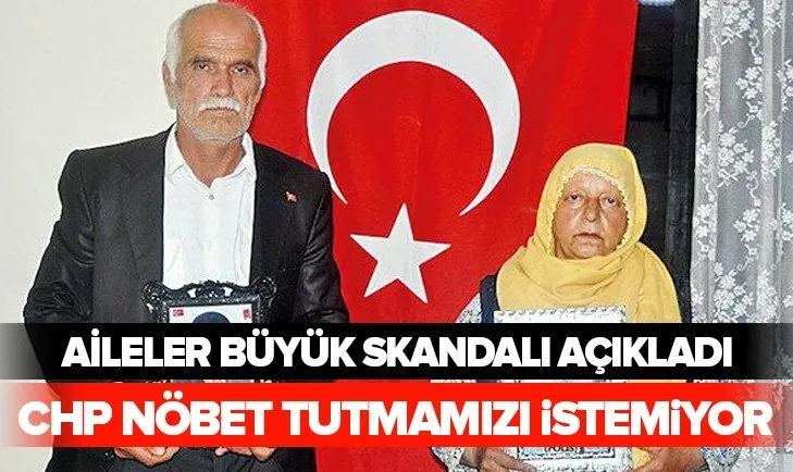 Evlat nöbetindeki baba Şehmus Kaya: CHP nöbet tutmamızı istemiyor