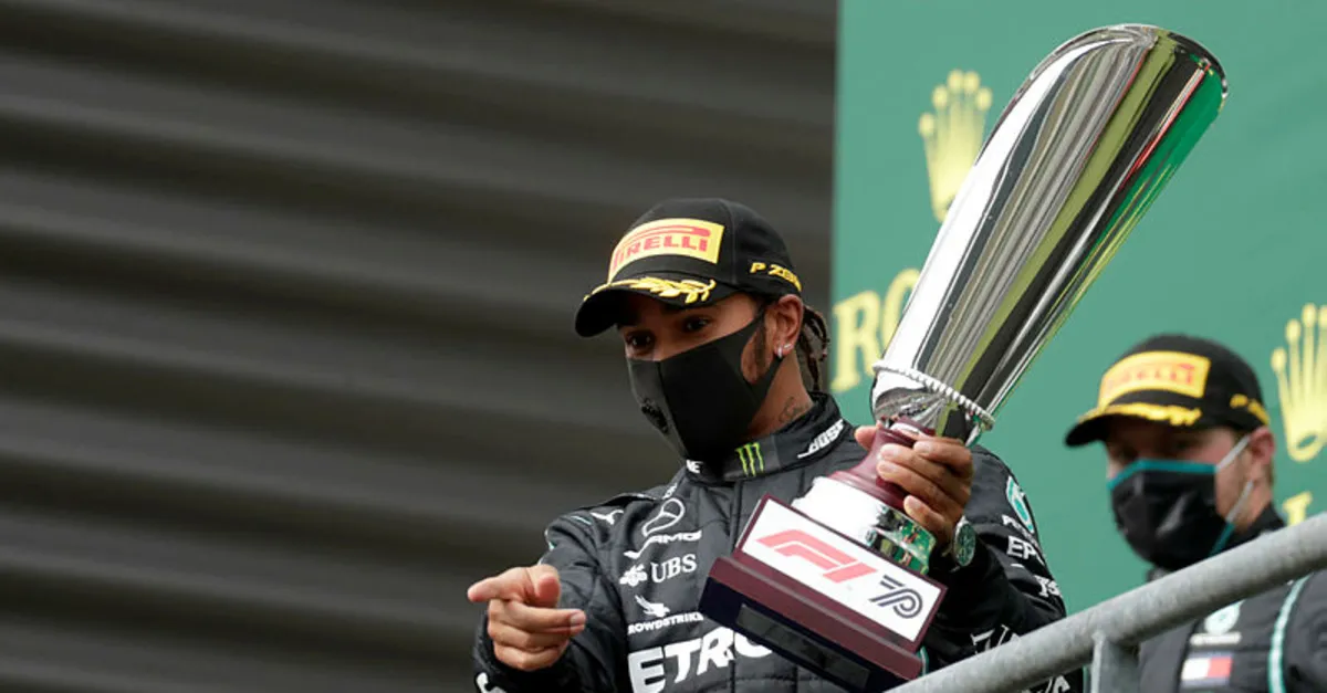 F1 Belçika Grand Prix'sini Hamilton kazandı
