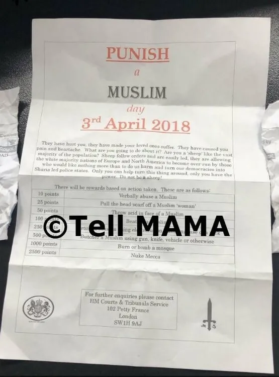 İngiltere’de Bir Müslüman’ı Cezalandır mektubuna inceleme