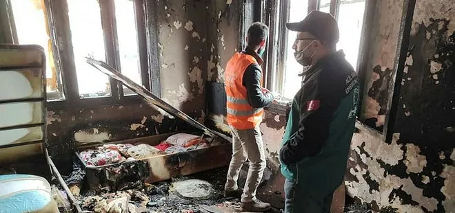 Ağrı’da feci yangın! Böyle acıya yürek dayanmaz