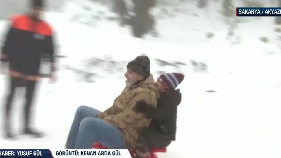 Akyazı’da kızak şenlikleri