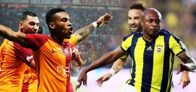 Galatasaray - Fenerbahçe derbisinde ilk 11’ler belli oldu