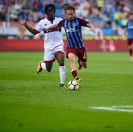 Trabzonspor - Gençlerbirliği karşılaşmasından kareler