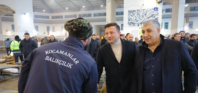Cumhur İttifakı İzmir Büyükşehir Belediye Başkan Adayı Hamza Dağ’dan esnafa müjde: Balık halini yenileme zamanı geldi