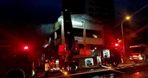 Bağcılar’da patlama sonrası yangın!