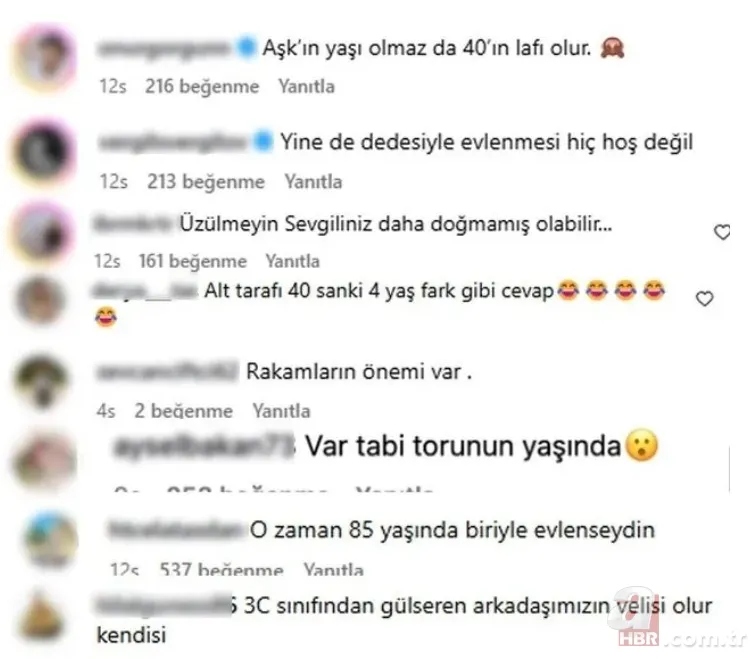 Alt tarafı 40 yaş! Gülseren Ceylan ile evlenen Mehmet Ali Erbil'e yorum yağdı 7