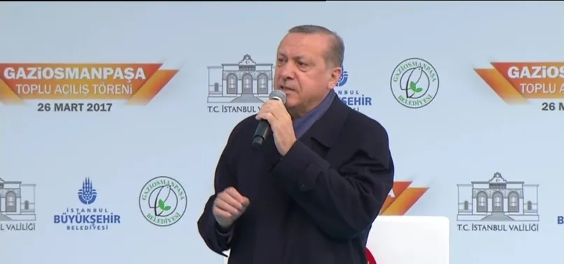 Cumhurbaşkanı Erdoğan: Siz faşistsiniz faşist!