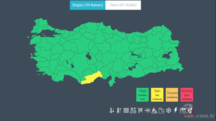 Sarı kod verildi, sel riski artıyor! Meteoroloji uyardı: Kış nasıl geçecek? Sibirya etkisi yolda 3