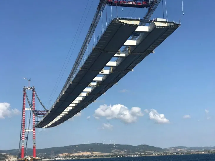 Dünyanın en uzun orta açıklığa sahip köprüsünde sona doğru